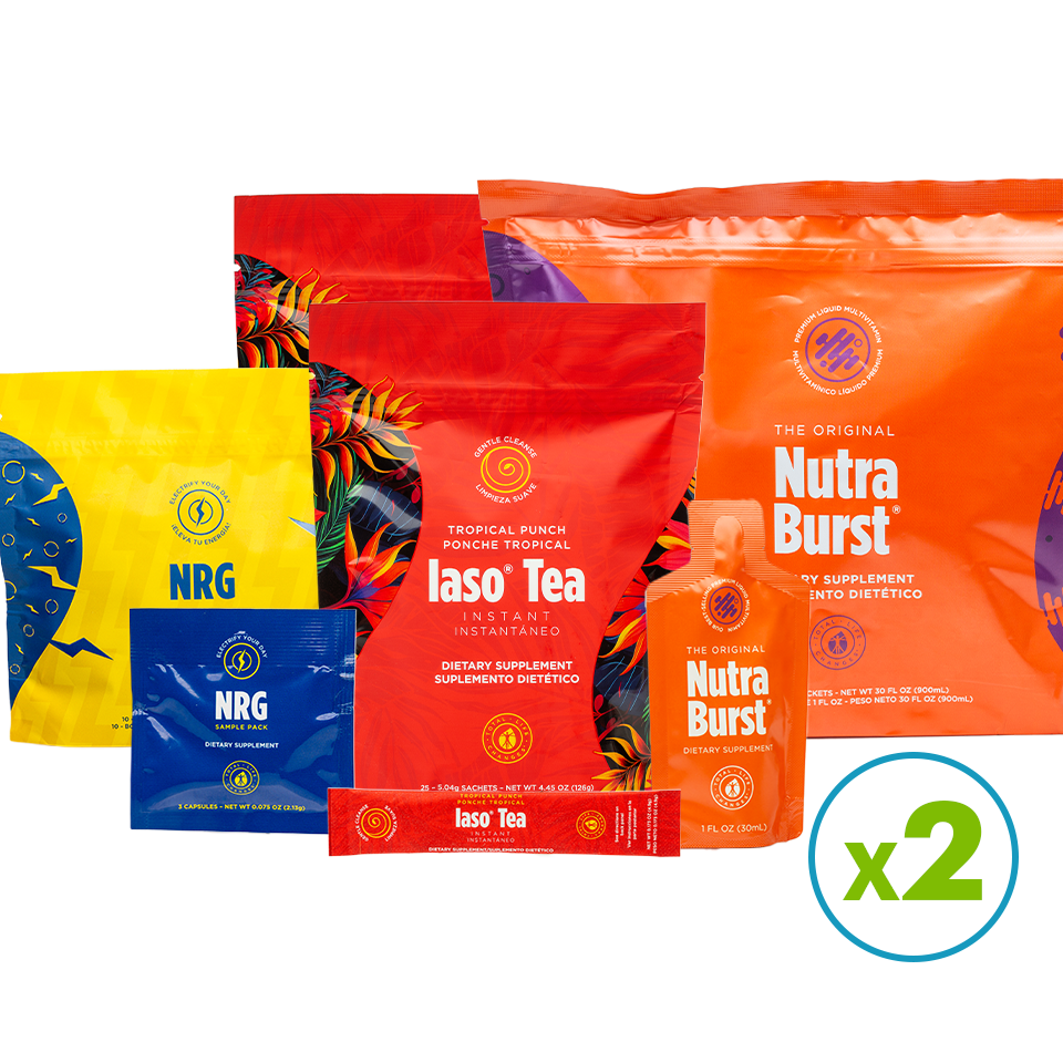 O kit de desafio de 15 dias: Tropical Punch Edition