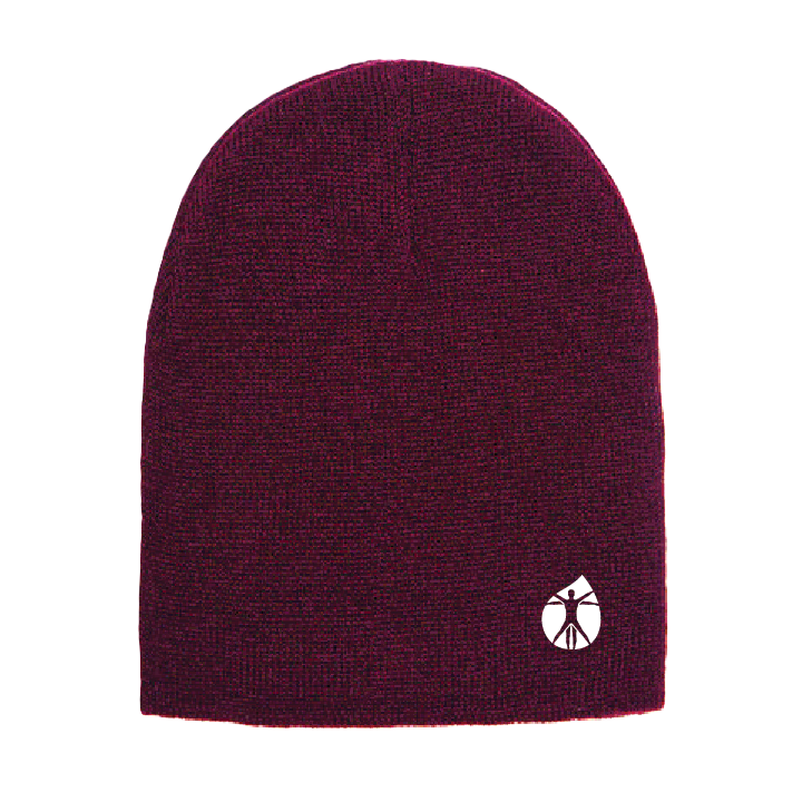 TLC Logo Burgundy Beanie