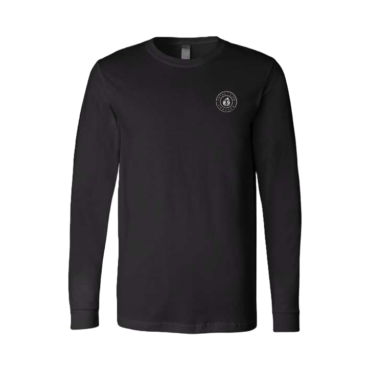 Black Long-Sleeve Logo T-Shirt