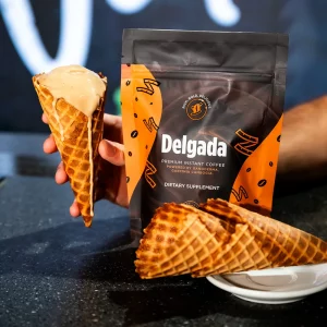 Delgada coffee ice cream